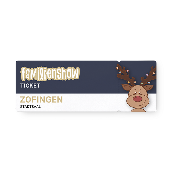 Sa, 05. Dezember, 15.00 Uhr (Familienshow, Zofingen)